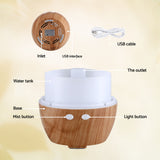 DS NA Devanti Ultrasonic Aroma Diffuser Aromatherapy 130ml LED Lights