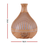 DS NA Devanti Ultrasonic Aroma Diffuser Aromatherapy 400ml LED Lights