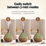 DS NA Devanti Ultrasonic Aroma Diffuser Aromatherapy 400ml LED Lights