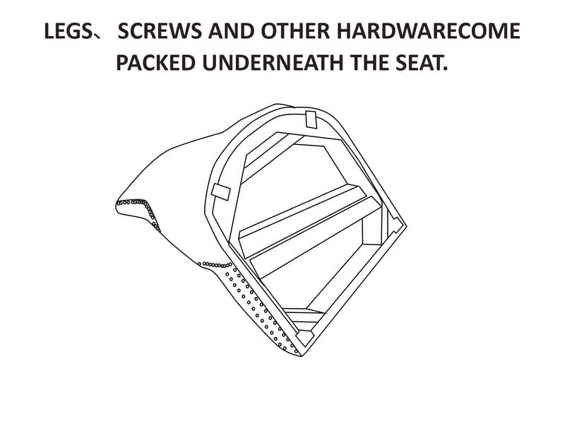 Nappi Linen Dining Chair Charcoal - Set of 2