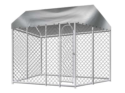 Dog Run with Roof - 3m x 3m x 2.3m