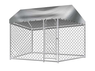 Dog Run with Roof - 2.3m x 2.3m x 1.7m