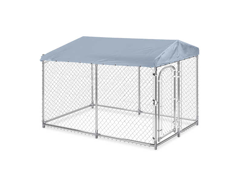 Dog Run with Roof - 4m x 2.3m x 2.3m