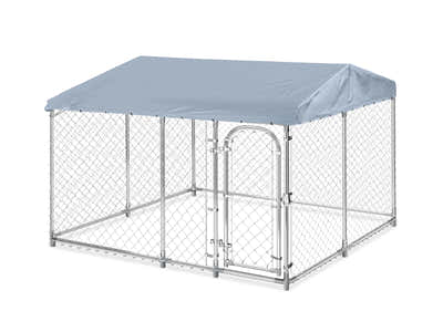 Dog Run with Roof - 4m x 4m x 2.3m