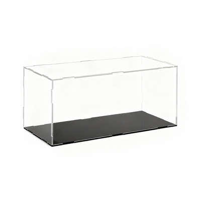 DS NA Artiss Clear Display Case Dustproof Protection Box For Car Toys 15CM