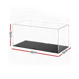 DS NA Artiss Clear Display Case Dustproof Protection Box For Car Toys 15CM