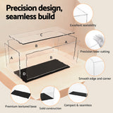 DS NA Artiss Clear Display Case Dustproof Protection Box For Car Toys 15CM