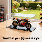 DS NA Artiss Clear Display Case Dustproof Protection Box For Car Toys 15CM