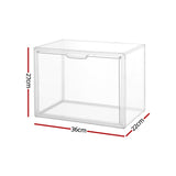DS NA Artiss Clear Acrylic Display Case Dustproof Protection Box For Toys 27CM