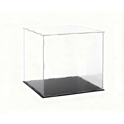 DS NA Artiss Clear Display Case Dustproof Protection Box For Car Toys 30CM
