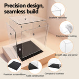 DS NA Artiss Clear Display Case Dustproof Protection Box For Car Toys 30CM