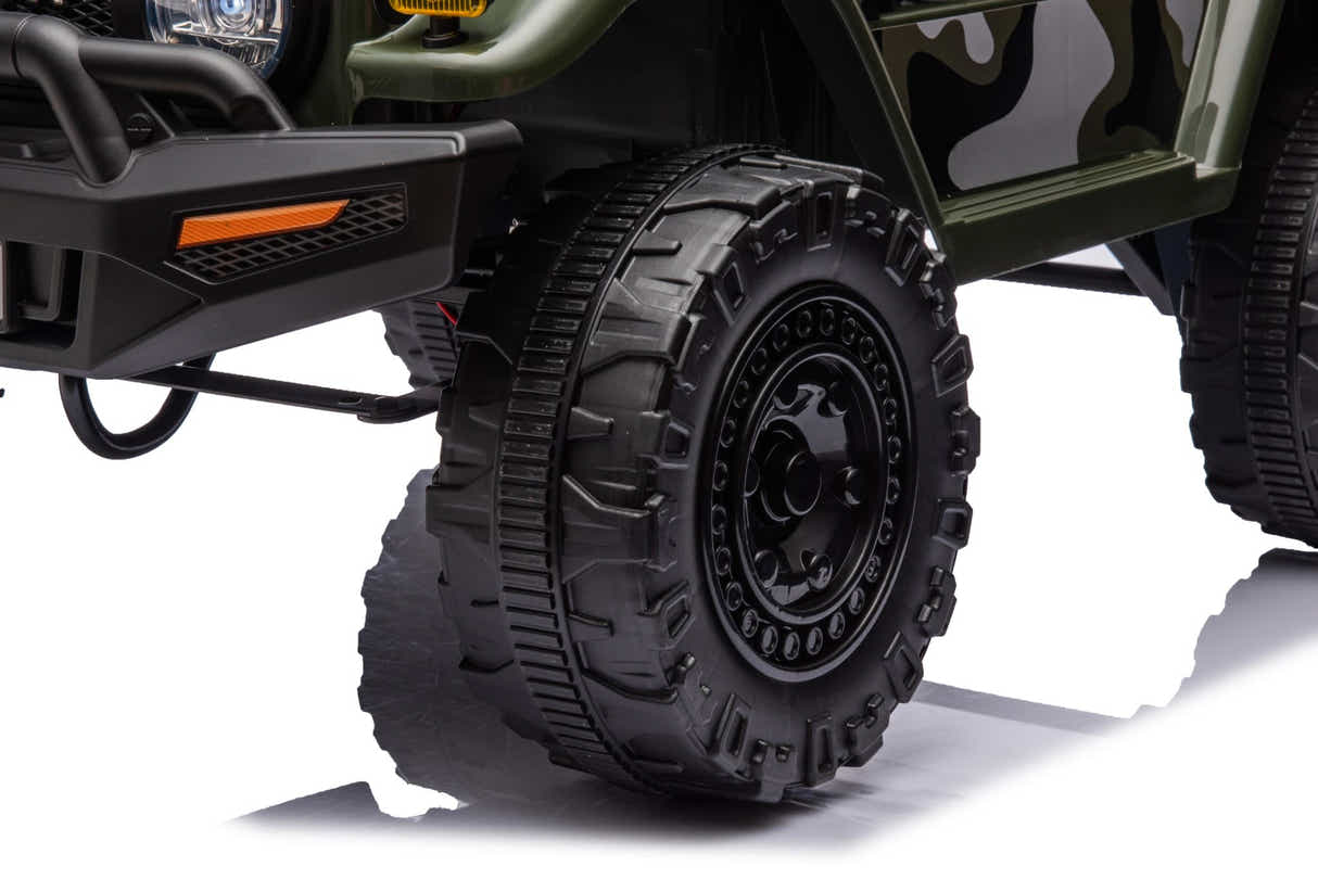 Kids Ride On Car License Toyota FJ Cruiser - Army Green
