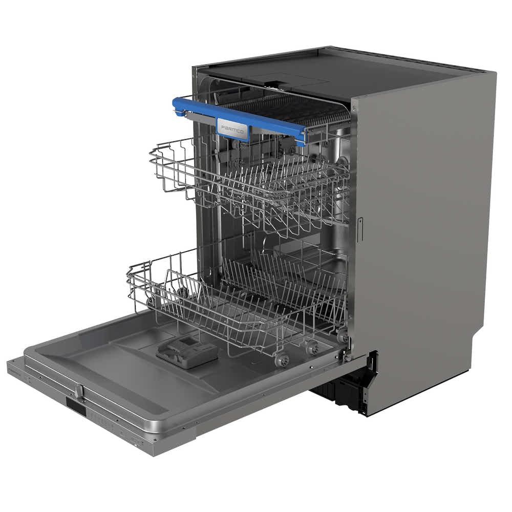 T Parmco 600mm Stainless Steel Integrated Dishwasher