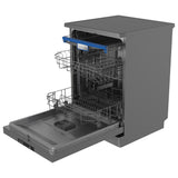 T Parmco 600mm Stainless Steel Freestanding Dishwasher, LED Display