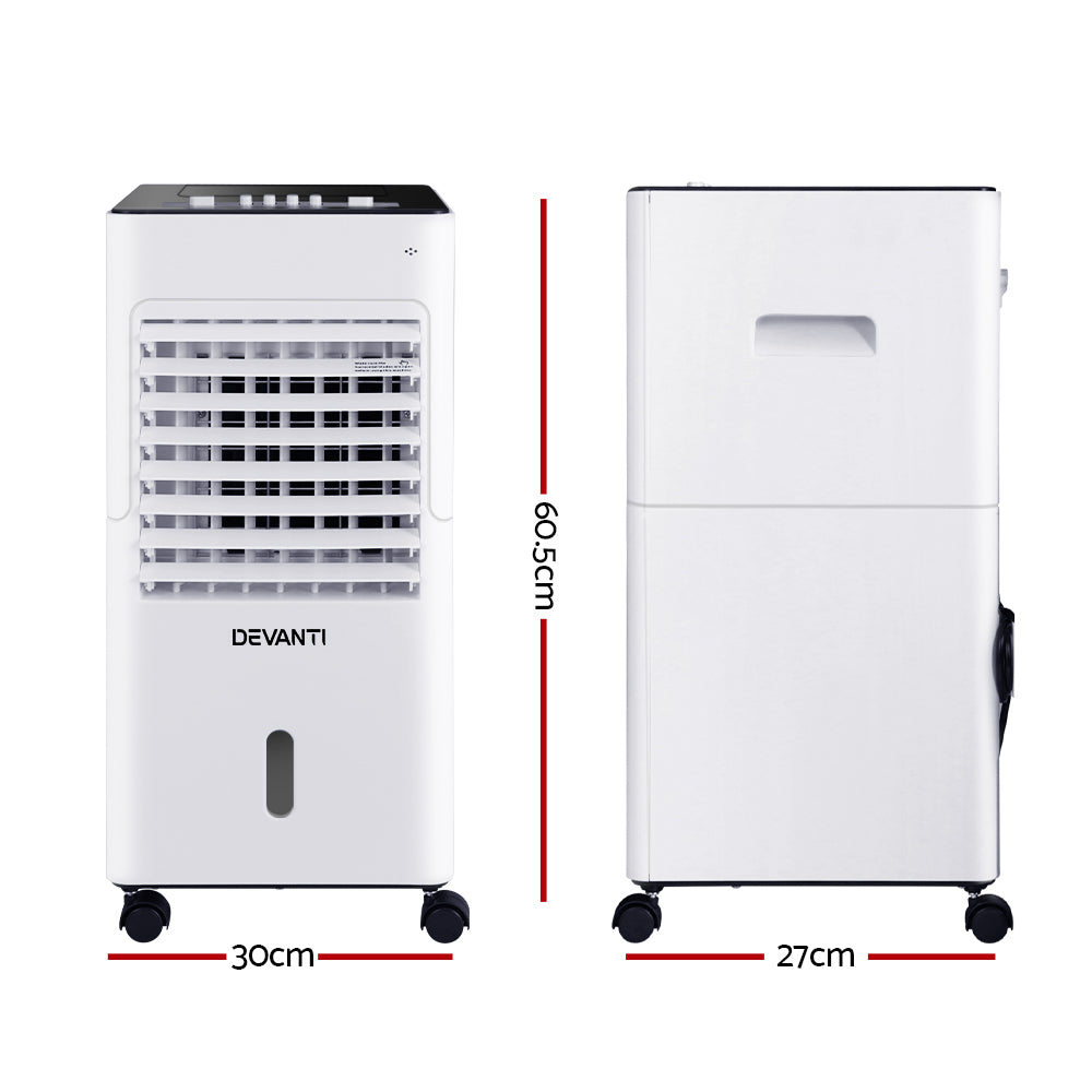 DS NA Devanti Evaporative Air Cooler Conditioner 6L