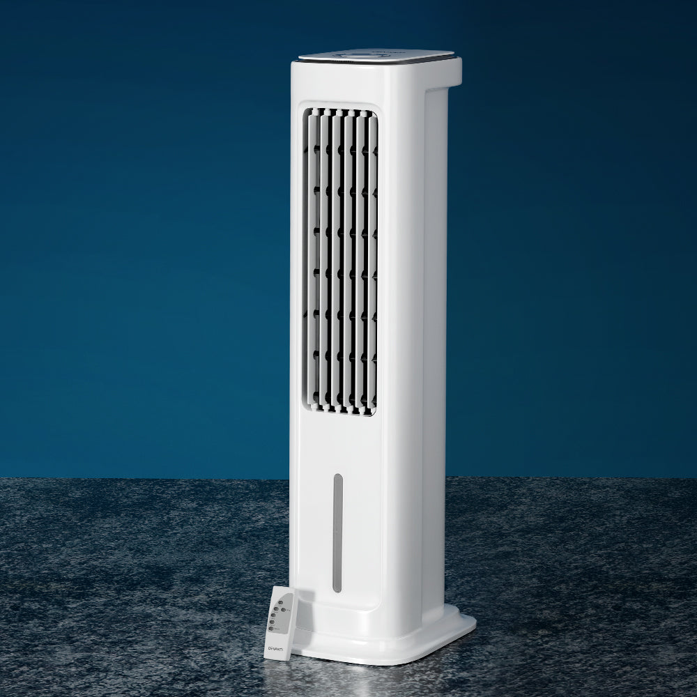 Devanti Tower Evaporative Air Cooler Conditioner Portable Humidifier 6L