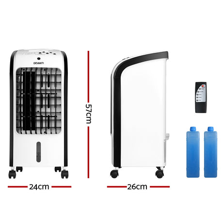 DS NA Devanti Evaporative Air Cooler Conditioner 4L