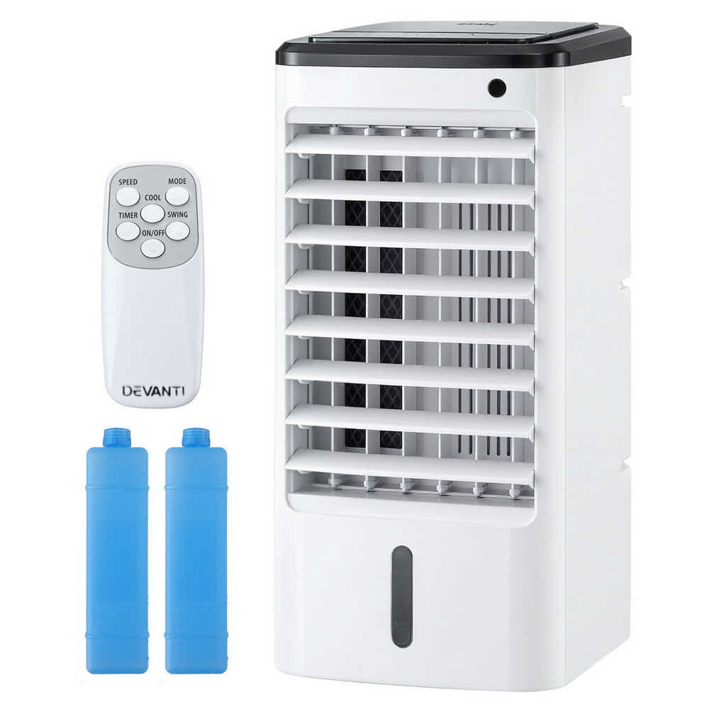 DS NA Devanti Evaporative Air Cooler Conditioner w/ Remote 4L