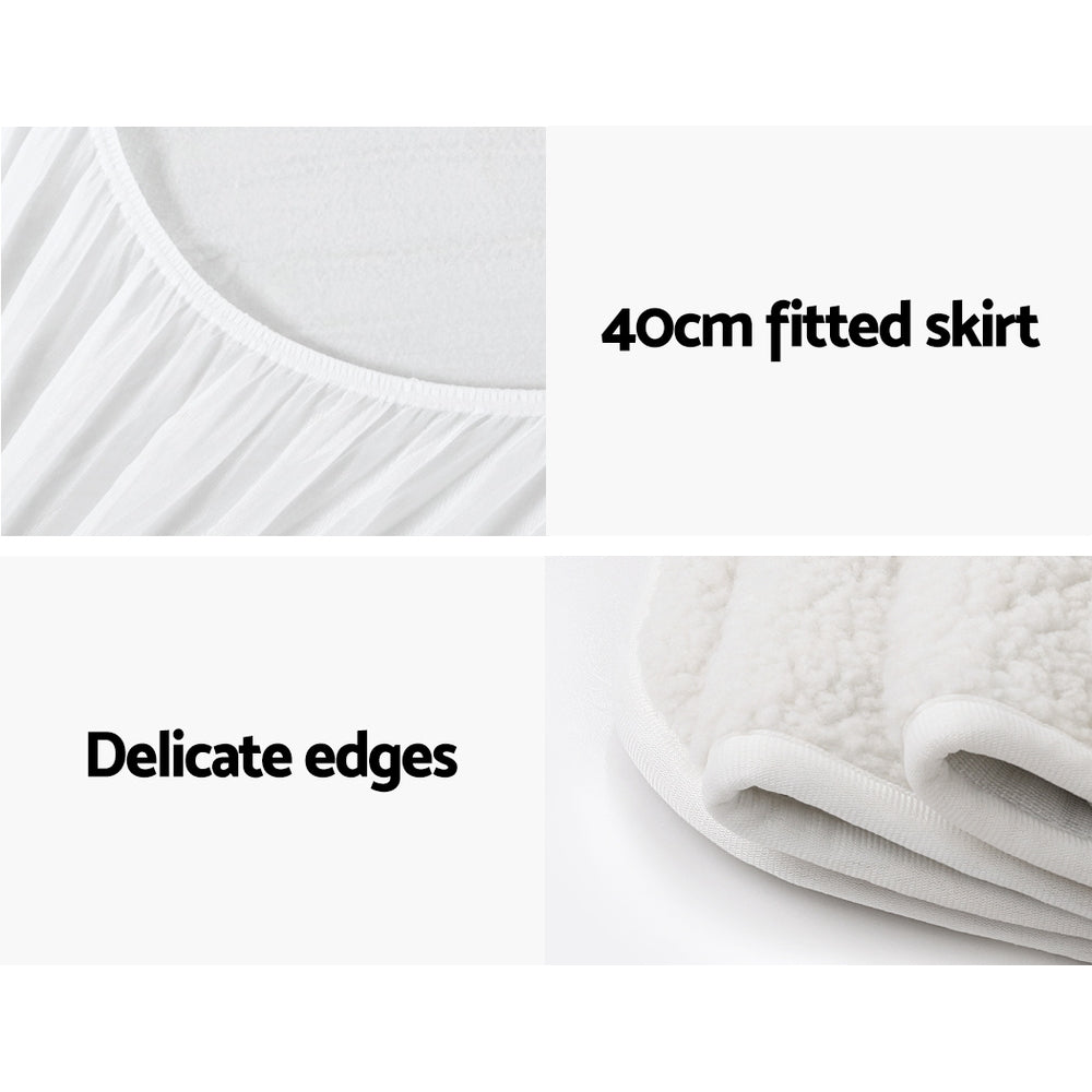 Electric Blanket Fleece - Single