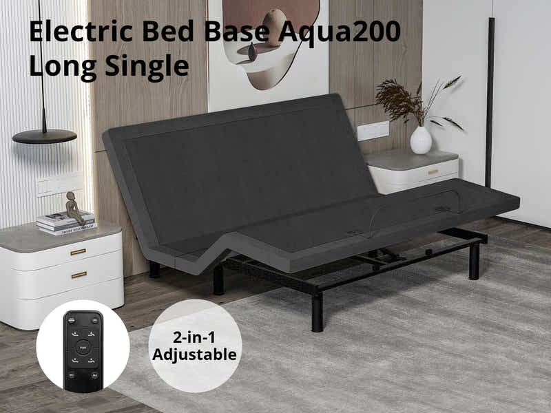 Aqua200 Electric Bed Base - Long Single