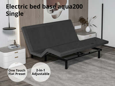 Aqua200 Electric Bed Base - Single