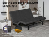Electric bed base aqua200M long single