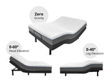 Electric bed base aqua200M long single