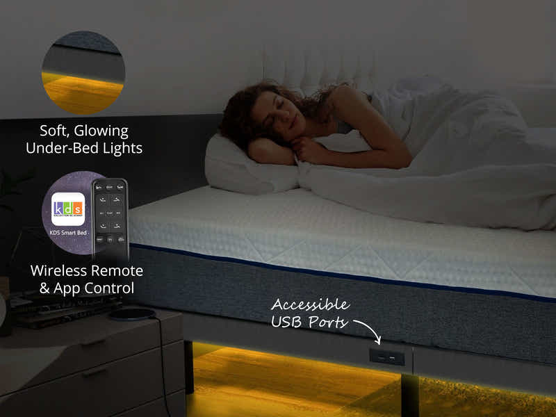 Aqua200M Electric Bed Base - Long Single