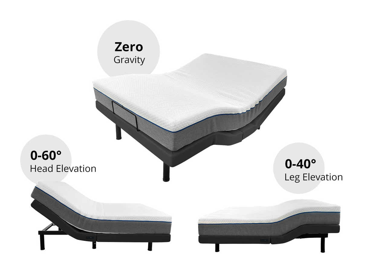 Aqua200M Electric Bed Base - Queen