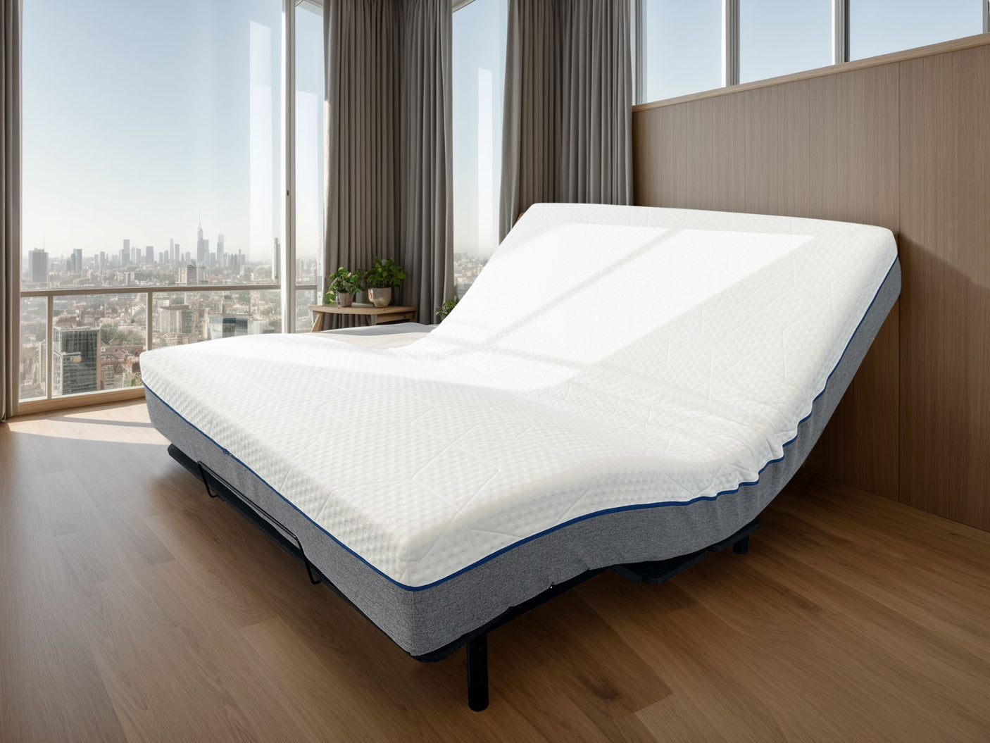 Electric bed base cosmo long single