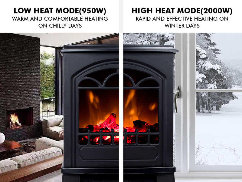 Electric Fireplace 2000W