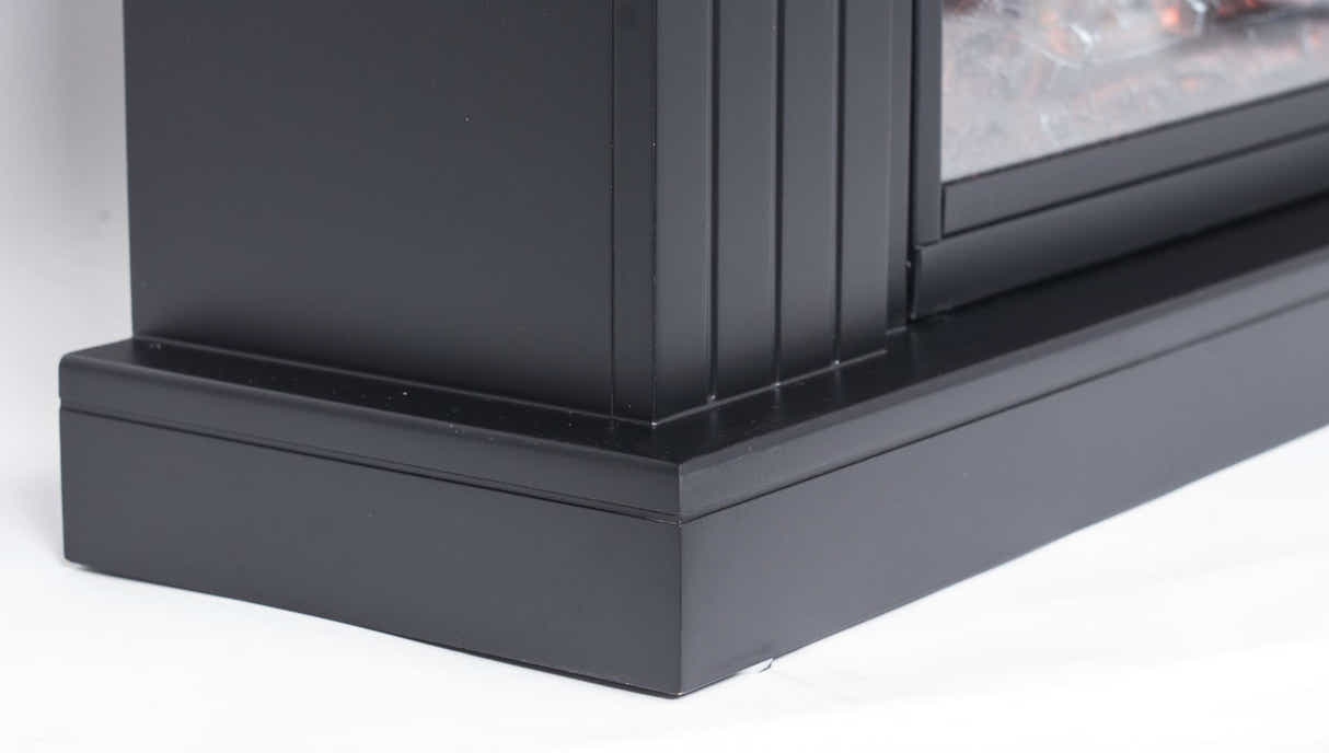 Mantel Electric Fireplace Suite - Black