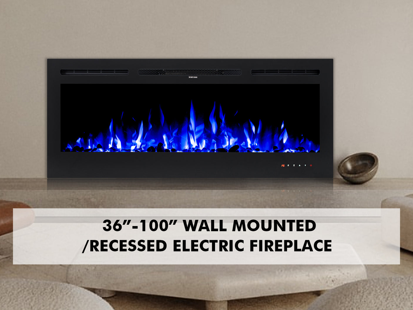 Electric Fireplace Wall Mounted