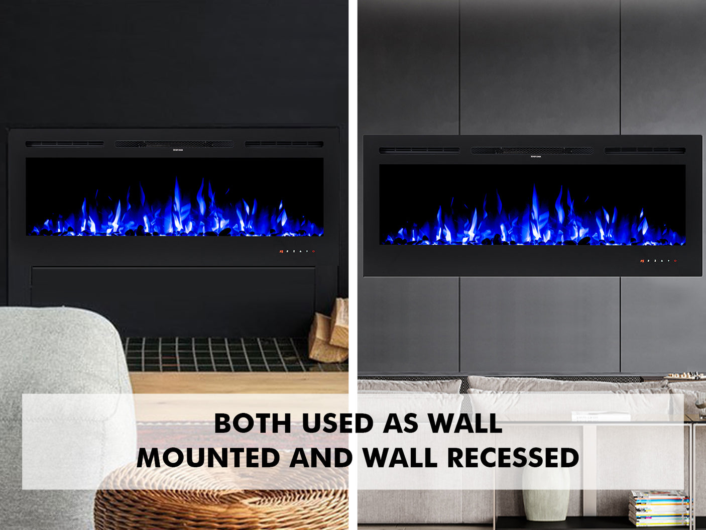 Electric Fireplace Wall Mounted