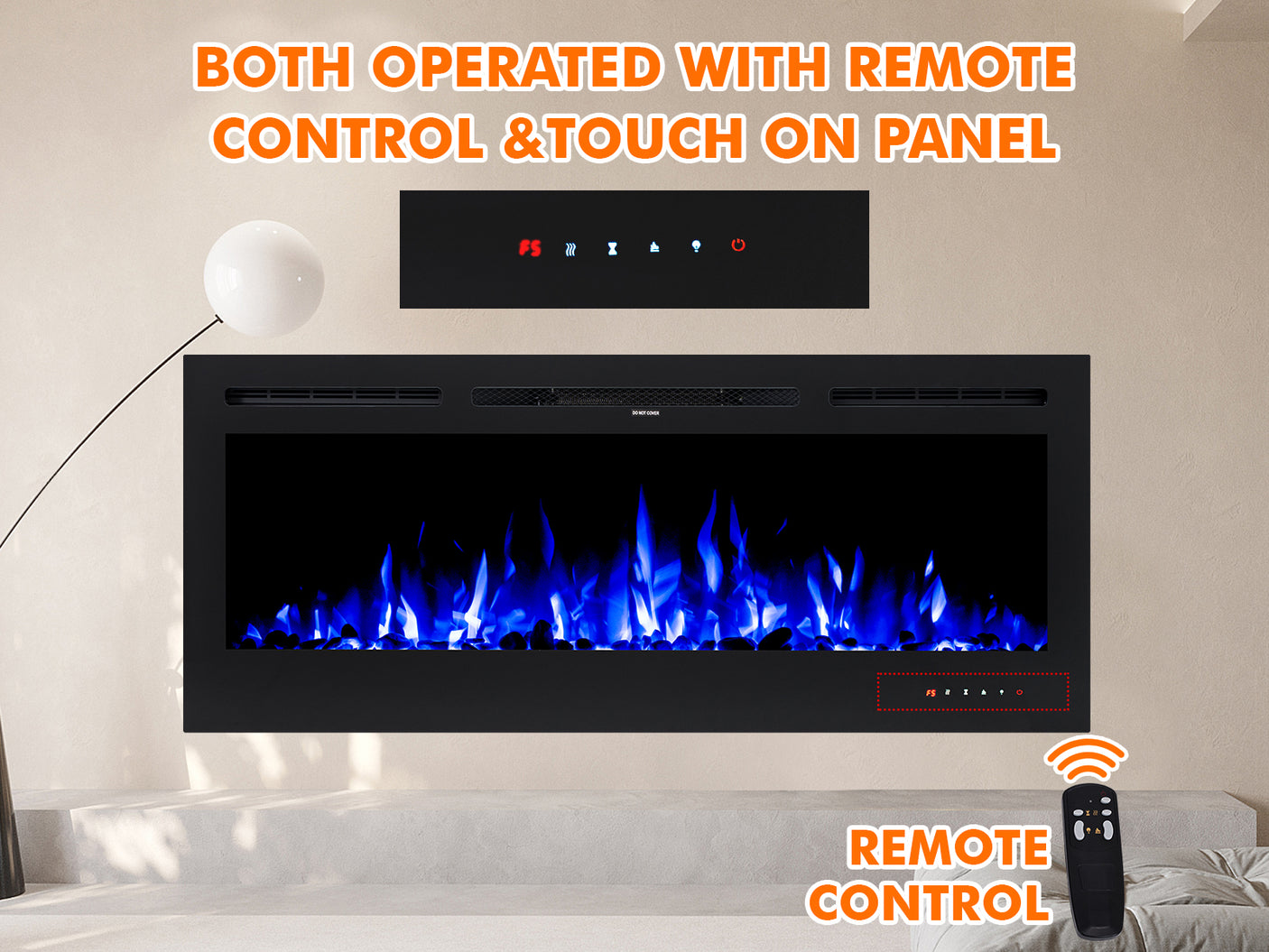 Electric Fireplace Wall Mounted