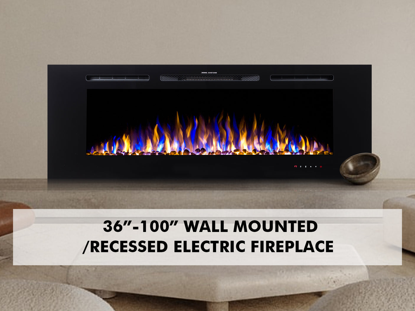 Electric Fireplace Wall Mounted
