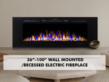 Electric Fireplace Wall Mounted