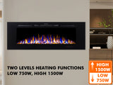 Electric Fireplace Wall Mounted