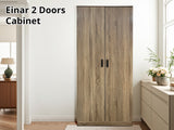 Einar 2 Doors Cabinet Upgraded