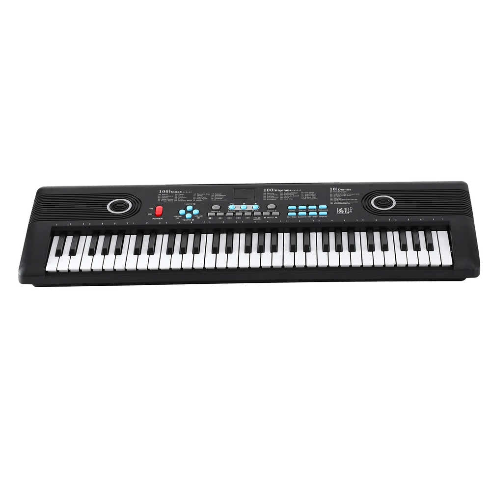 DS NA Alpha 61-Key Digital Piano Keyboard Electric Kids Gift Black