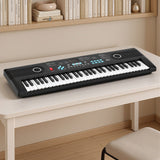 DS NA Alpha 61-Key Digital Piano Keyboard Electric Kids Gift Black
