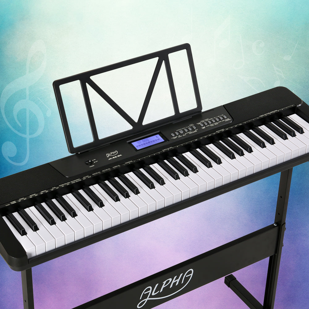 DS NA 61 Keys Electronic Piano Keyboard Digital Electric w/Stand Touch Sensitive