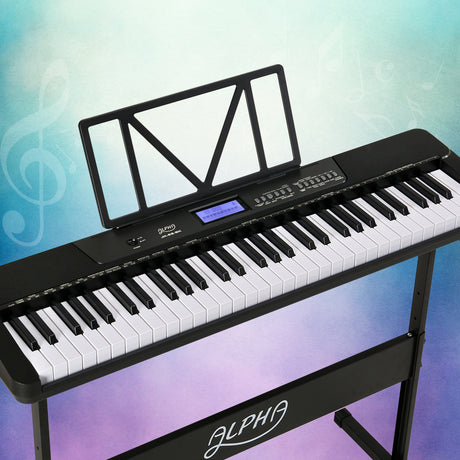 DS NA 61 Keys Electronic Piano Keyboard Digital Electric w/Stand Touch Sensitive