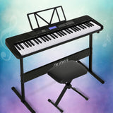 DS NA 61 Keys Electronic Piano Keyboard Digital Electric w/ Stand Stool Touch