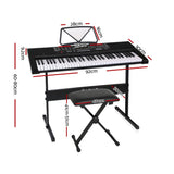 DS NA 61 Keys Electronic Piano Keyboard Digital Electric w/ Stand Stool Speaker