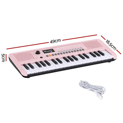 DS NA Alpha 37-Key Digital Piano Keyboard for Kids Beginners Electronic