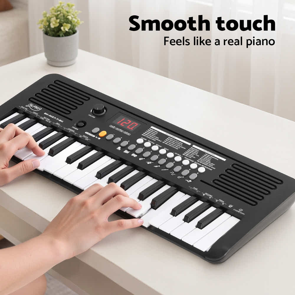 DS NA Alpha 37-Key Digital Piano Keyboard Electric Black