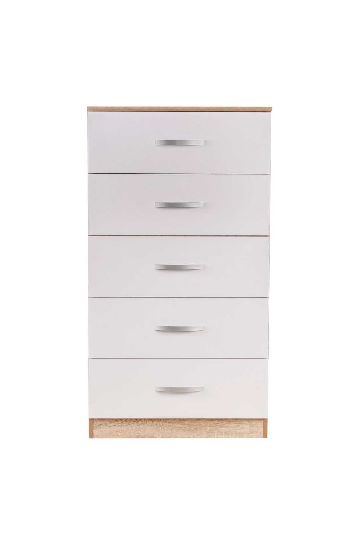 DS Escot 5 Drawer Tall Chest New