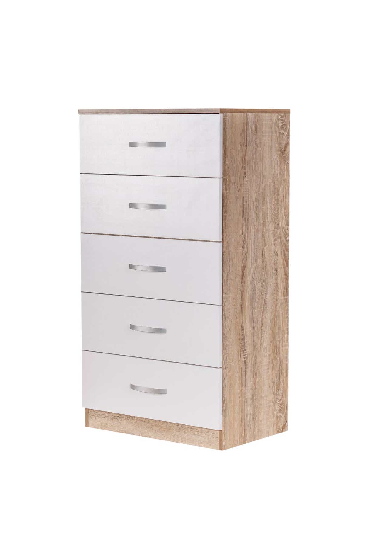 DS Escot 5 Drawer Tall Chest New