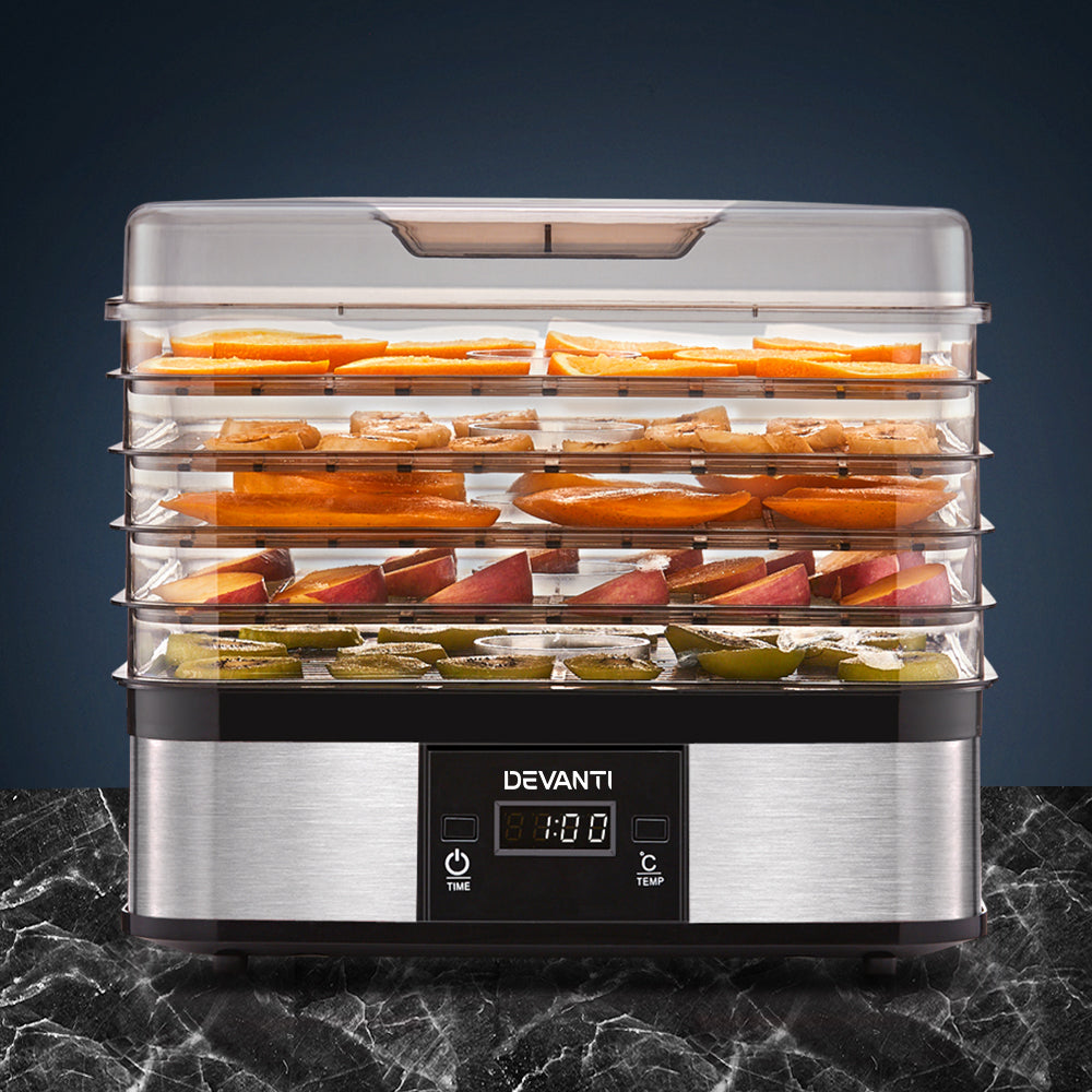 DS NA Devanti 5 Trays Food Dehydrator